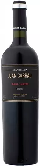 Вино  Juan Carrau, Gran Reserva Tannat-Cabernet  2020 750 мл 13,5 %