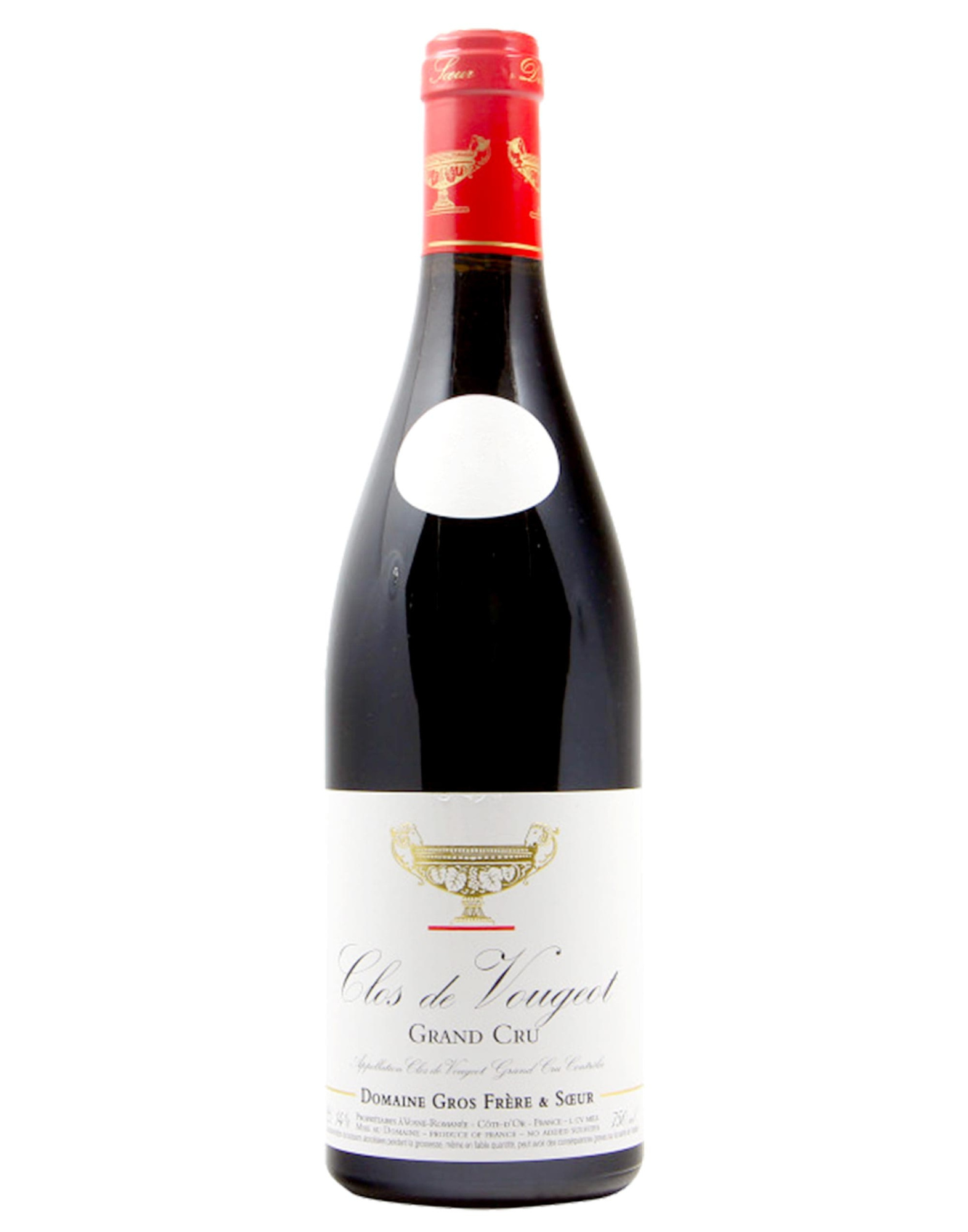 Вино Gros Frère et Sœur Clos de Vougeot Grand Cru  2017 750 мл 12,5%