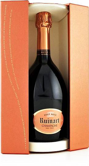Шампанское RUINART ROSE,  Рюинар Розе брют в подарочной