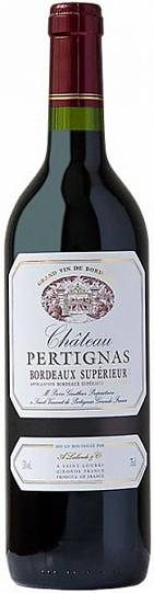 Вино Chateau Pertignas Bordeaux Superieur AOC  2012 750 мл