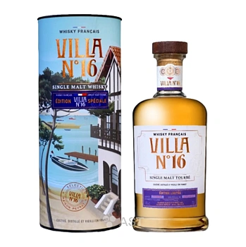Виски Maison Peyrat  Villa №16 Peated Single Malt  Gift Box  700 мл  43%