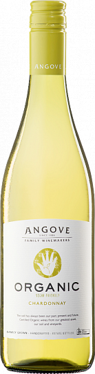 Вино  Angove Organic Chardonnay  Ангов Органик Шардоне   750 мл