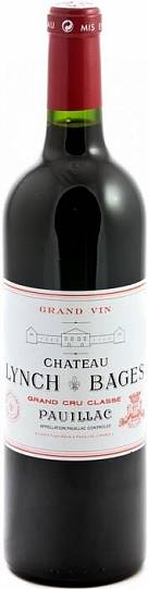 Вино Chateau Lynch Bages Pauillac AOC 5-eme Grand Cru Classe  2002 750 мл