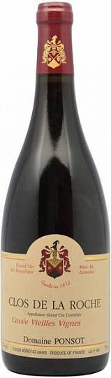 Вино Domaine Ponsot  Clos de la Roche Grand Cru Cuvee Vieilles Vignes  2002 750 мл 1