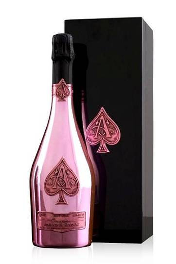 Шампанское Armand de Brignac Rose Brut wooden box Арман де Бриньяк