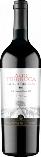 Вино Alto Tierruca Cabernet Sauvignon Reserva  750 мл