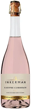 Вино игристое Инкерман Вайнмейкер'с Селекшн Каберне Совиньон Розе Брют  750 мл
