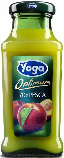 Сок Yoga Optimum Pesca  Йога Оптимум Персиковый нектар 200 