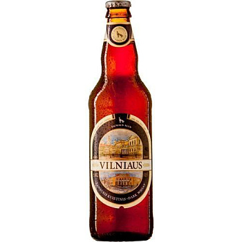 Пиво Vilniaus Alus pshenichnoe temn nefiltr 500 мл