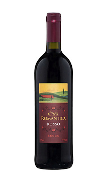 Вино Citta Romantica Rosso Secco   750 мл 11 %