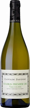 Вино Clotilde Davienne Vaucoupin Chablis Premier Cru АОС 2021  750 мл  13%