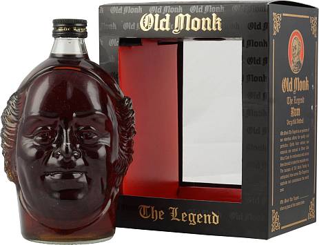 Ром Old Monk  The Legend  21 Years Old  gift box  1000 мл