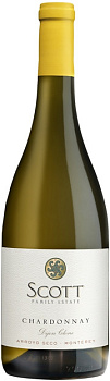 Вино Scott Family Estate Arroyo Seco Chardonnay  Скотт Фемели Эстейт Арройо Секо Шардоне 2017 750 мл