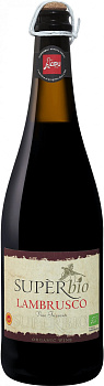 Игристое вино  Vinicola Decordi    Lambrusco Grasparossa di Castelvetro Superbio   DOC  Декорди     Супербио Ламбруско Граспаросса ди Кастельветро  750 мл