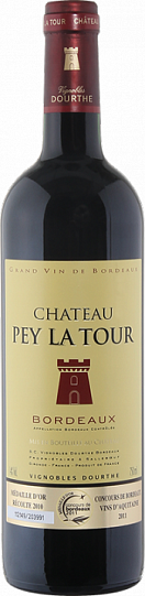 Вино Chateau Pey La Tour  Bordeaux AOC   2018  750 мл