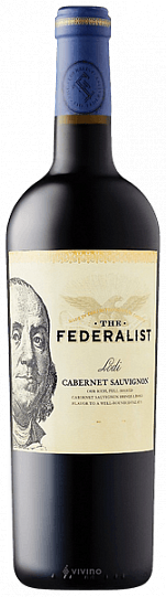 Вино  The  Federalist   Lodi   Cabernet Sauvignon     2017  750 мл