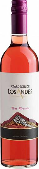 Вино Atardecer de Los Andes  Malbec Rosado   750 мл