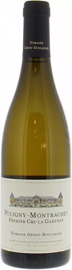 Вино Puligny-Montrachet Premier Cru La Garenne Domaine Genot-Boulanger 2019 750 ml