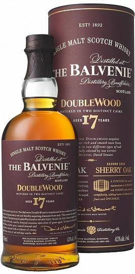 Виски Balvenie  Doublewood 17 Years Old in tube  700 мл