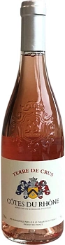 Вино Terre de Crus   Rose, Cotes du Rhone  2022  750 мл 13%