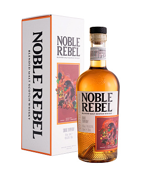 Виски Noble Rebel Smoke Symphony Blended Malt Whisky gift box  700 мл