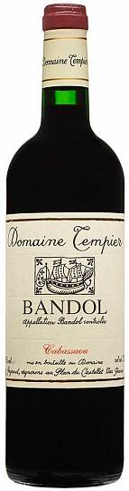 Вино  Domaine Tempier Cabassaou Bandol  2015   750 мл