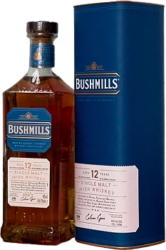Виски Bushmills 12 Years Old Single Malt  gift box  700 мл
