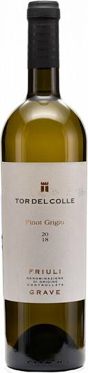 Вино Botter   Tor del Colle Pinot Grigio Friuli Grave DOC   2019 750 мл