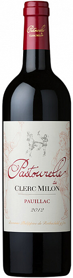 Вино Pastourelle de Clerc Milon  AOC 2012  1500 мл   13,5 %                         