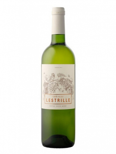 Вино Château Lestrille Entre-deux-Mers AOC  white dry  750 мл