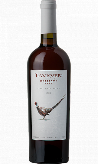 Вино  Georgian Wine House Gourmet Tavkveri  Gastronomic Collection   2019 750 мл