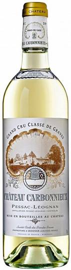 Вино Chateau Carbonnieux Pessac-Leognan  white  2014 750 мл