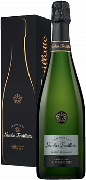 Шампанское Nicolas Feuillatte Blanc de Blancs Collection Vintage gift box  2012 750 мл