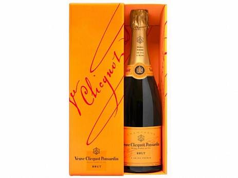 Шампанское Veuve Clicquot Brut  Вдова Клико брют подарочн