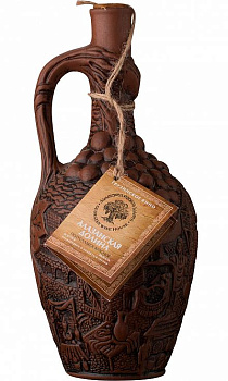 Вино Georgian Wine House  Сeramics Alazani Valley red demisweet  Georgian Traditions 750 мл