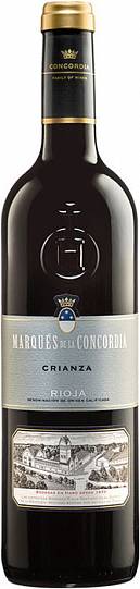 Вино Marques de la Concordia  Crianza  Маркиз Де Ла Конкордиа Кр