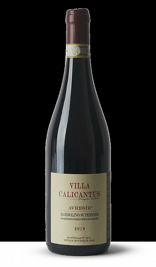 Вино  Villa Calicantus AVRESIR BARDOLINO SUPERIORE DOCG 2019  750 мл 12,5 %