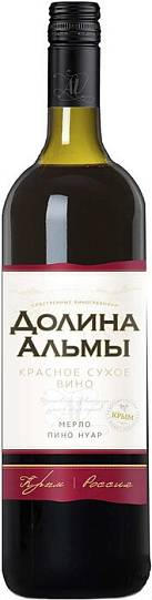 Вино Alma Valley Dolina Almy Merlot Pinot Noir 750 мл 