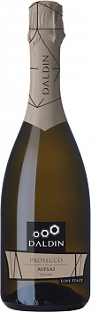 Игристое вино Daldin  Mesai  Prosecco DOC Treviso Brut Extra Dry     750 мл
