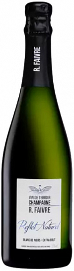 Шампанское R.Faivre Reflet Naturel Blanc de Noirs Extra Brut  750 мл