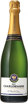 Шампанское  Champagne Guy Charlemagne Reserve Blanc de Blancs Le Mesnil 750 мл 12%