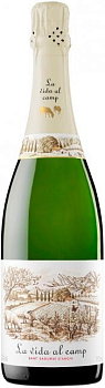 Игристое вино  La Vida al Camp  Cava Brut  2018  750 мл