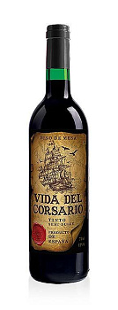 Вино Vida Del Korsario Вида дель Корсарио красное полусладкое 750 мл
