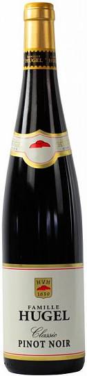 Вино Hugel Pinot Noir Alsace AOC Хюгель Пино Нуар Классик 2015 75