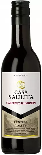 Вино  Casa Saulita  Cabernet Sauvignon  187 мл  12,5 %