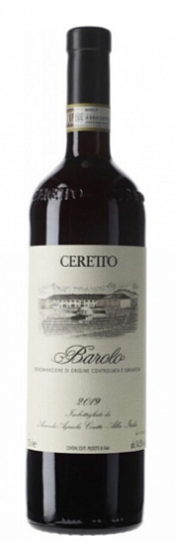 Вино Ceretto Barolo 2019 750 мл