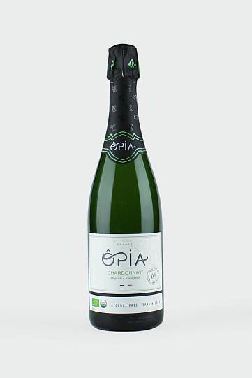 Игристое Вино  безалкогольное Opia Chardonnay  Alcohol Free  750