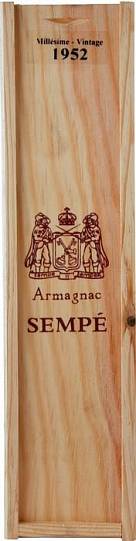 Арманьяк Vieil Armagnac Sempe wooden box   1952 700 мл
