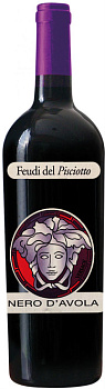 Вино Feudi del Pisciotto Nero d'Avola Versace 2012  750 мл