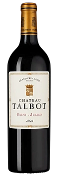 Вино Chateau Talbot Grand Cru Classe Saint-Julien АОС  2021 750 мл